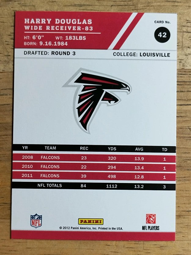 2012 Score #42 Harry Douglas