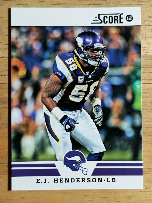 2012 Score #136 E.J. Henderson