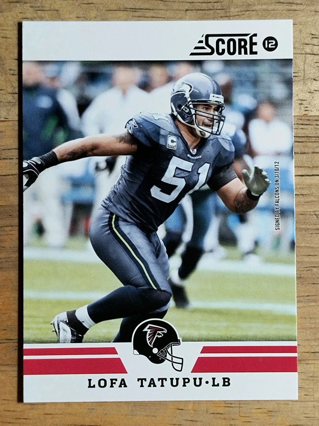 2012 Score #204 Lofa Tatupu