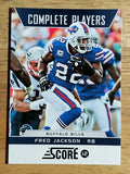 2012 Score Complete Players #10 Fred Jackson