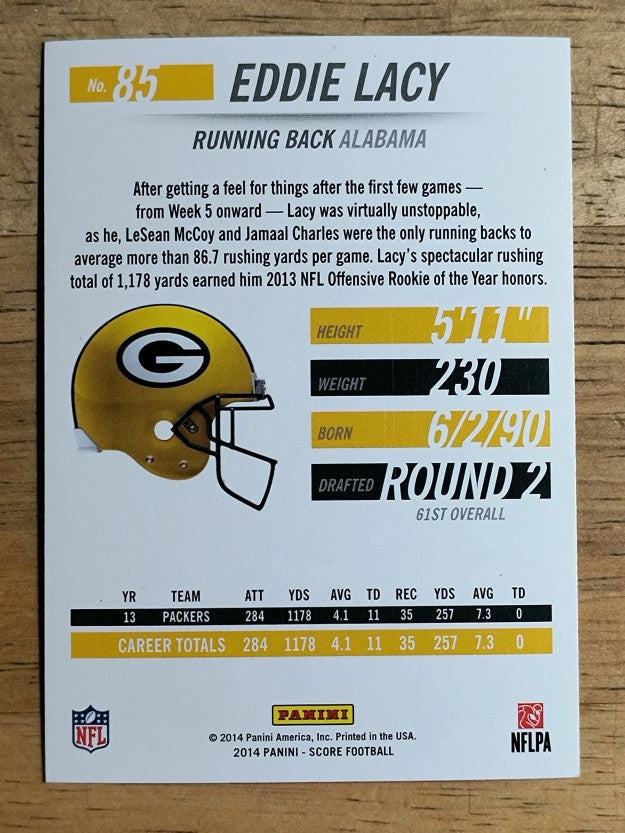 2014 Score #85 Eddie Lacy
