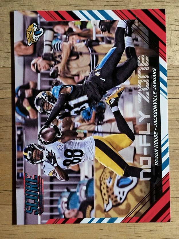 2016 Score No Fly Zone Red #8 Davon House