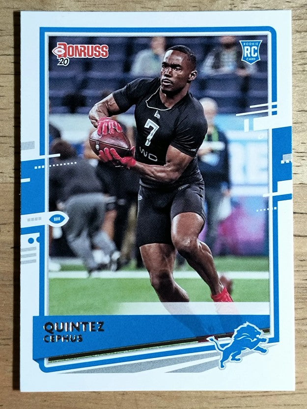 2020 Donruss #280 Quintez Cephus RC