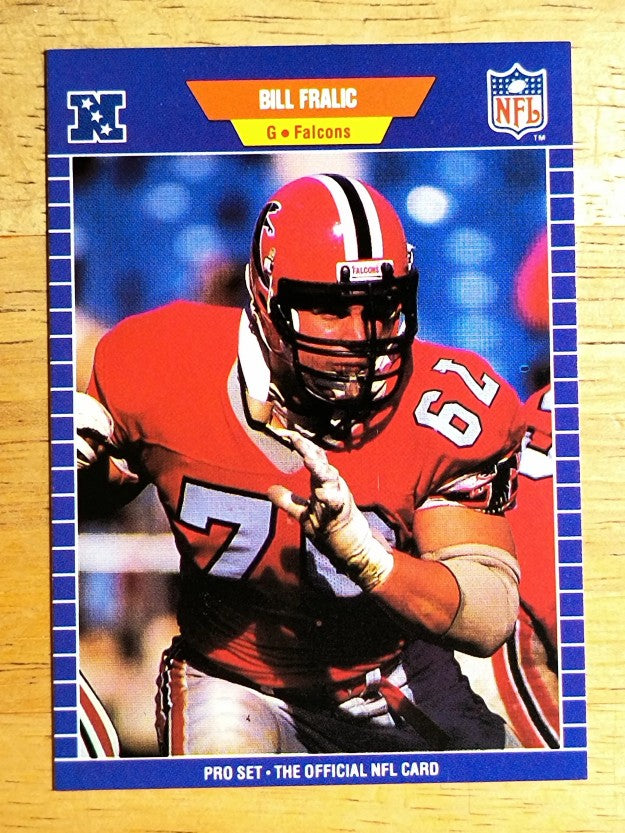 1989 Pro Set #9 Bill Fralic