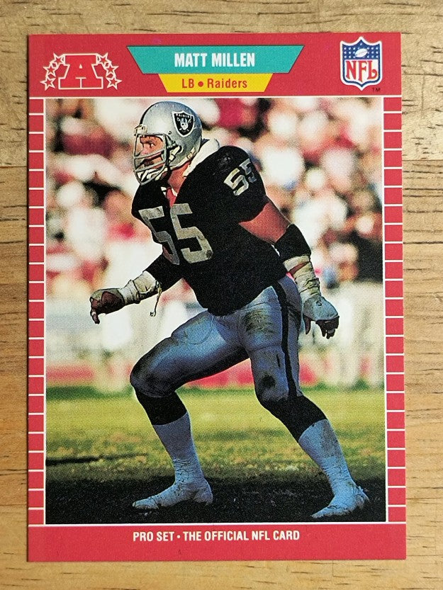 1989 Pro Set #188 Matt Millen