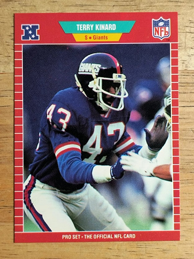 1989 Pro Set #285 Terry Kinard