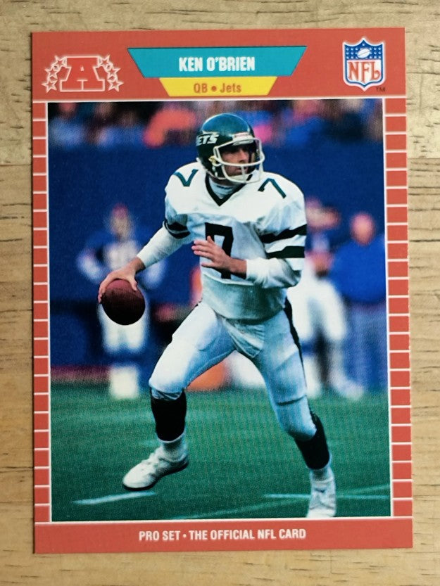 1989 Pro Set #305 Ken O'Brien