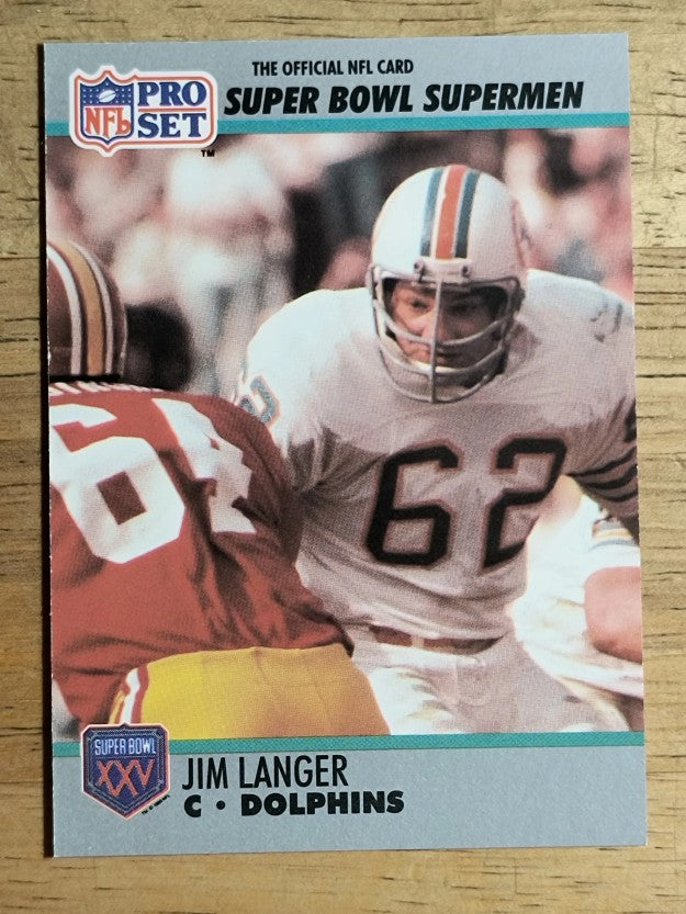 1990-91 Pro Set Super Bowl 160 #82 Curley Culp