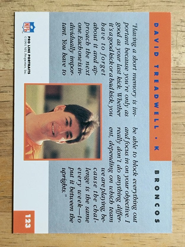 1991 Pro Line Portraits #128 Greg Townsend