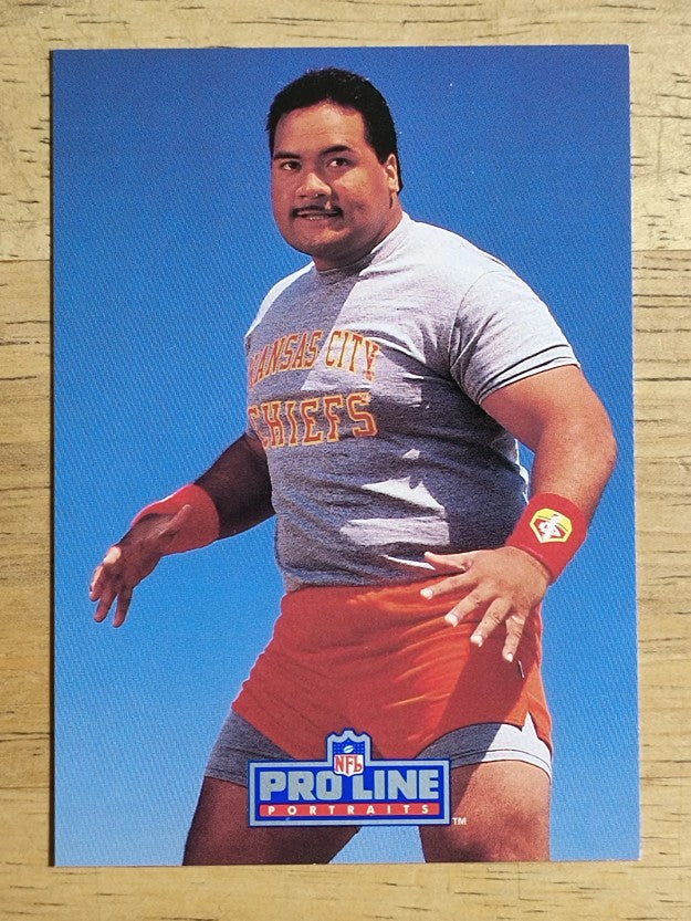 1991 Pro Line Portraits #219 Dan Saleaumua