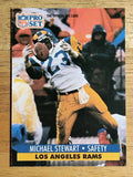 1991 Pro Set #557 Michael Stewart