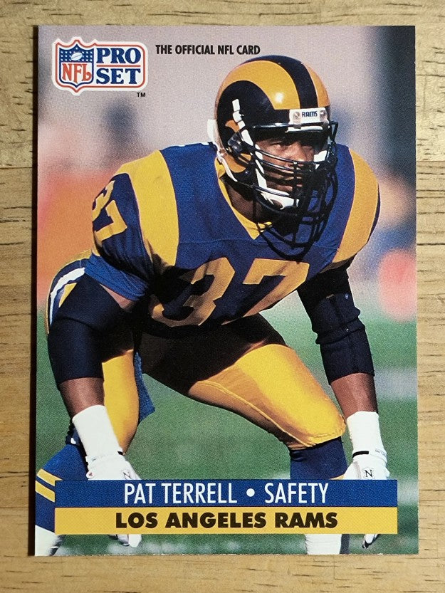 1991 Pro Set #558 Pat Terrell