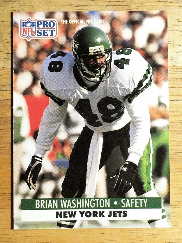1991 Pro Set #611 Brian Washington