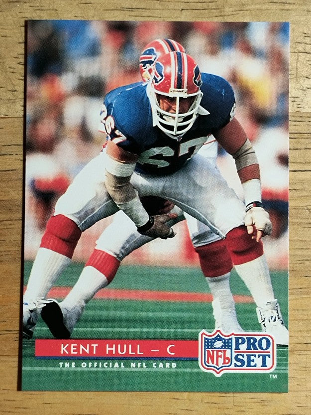 1992 Pro Set #95 Kent Hull