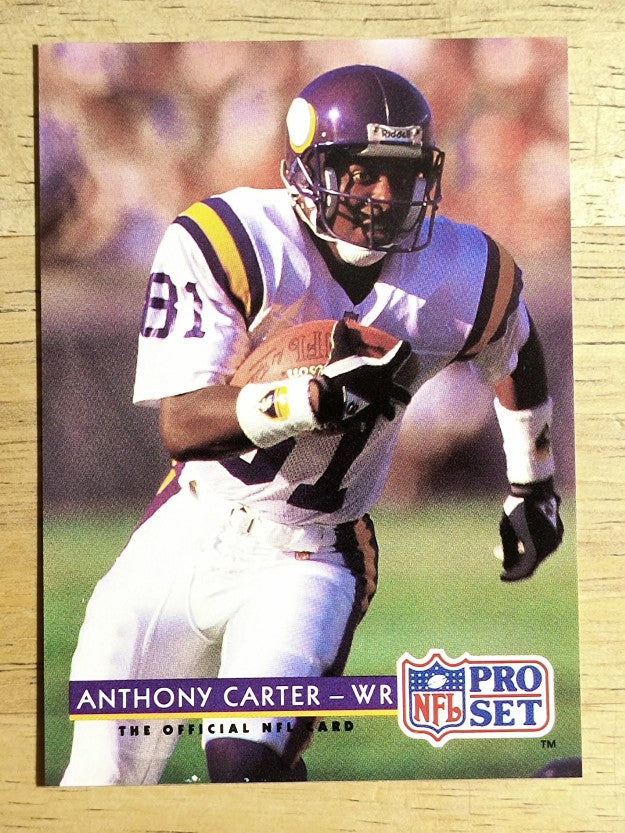 1992 Pro Set #236 Anthony Carter