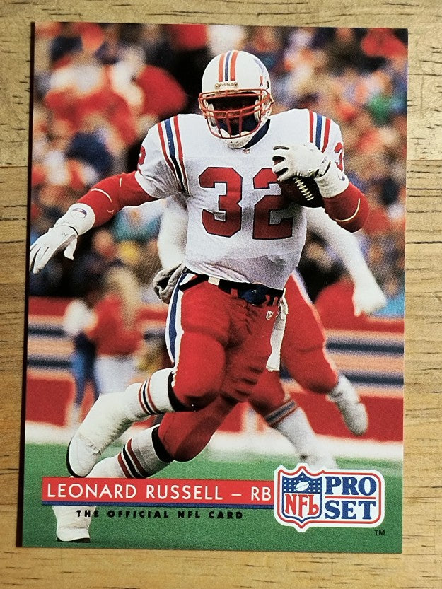 1992 Pro Set #249 Leonard Russell