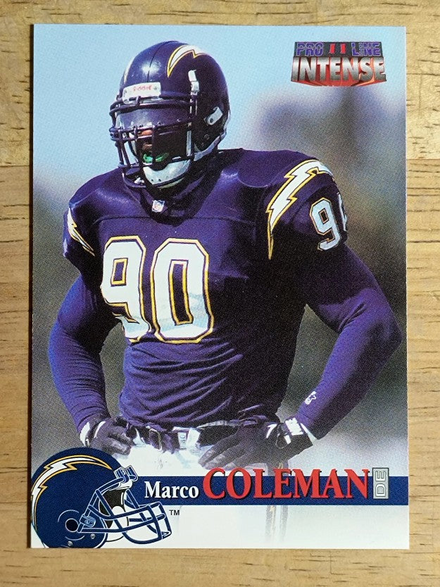 1996 Pro Line Intense #22 Marco Coleman