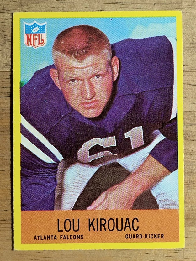 1967 Philadelphia #5 Lou Kirouac RC (EXMT)