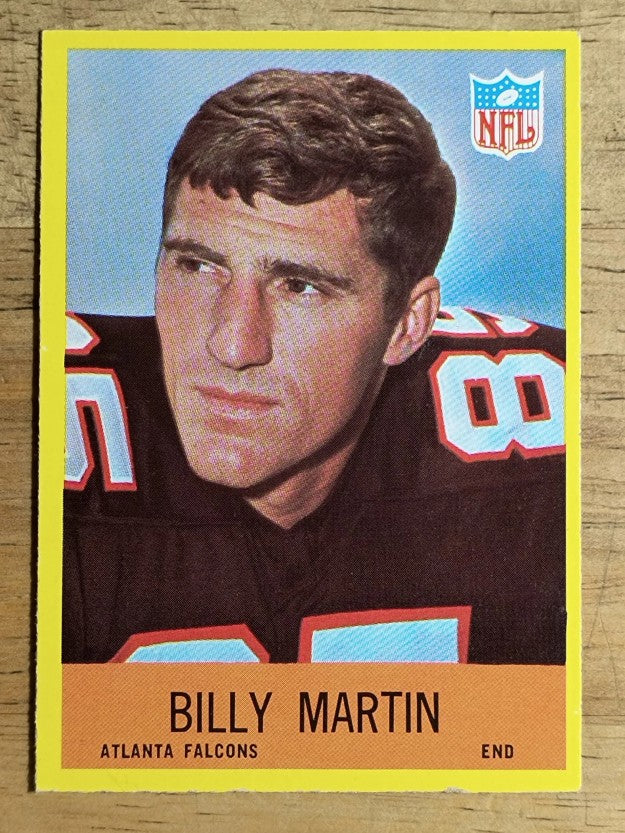 1967 Philadelphia #6 Billy Martin RC (VG)