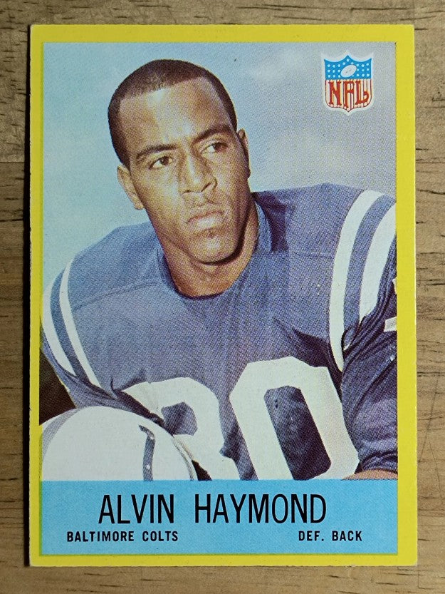1967 Philadelphia #17 Alvin Haymond RC (EXMT)