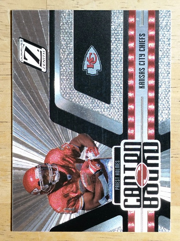 2005 Zenith Canton Bound Silver #CB8 Priest Holmes