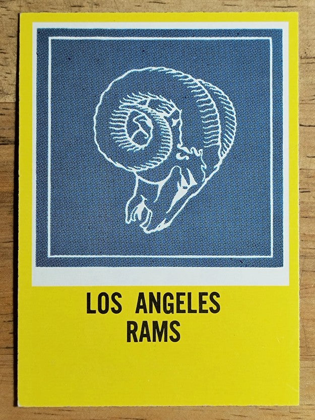 1967 Philadelphia #96 Los Angeles Rams (NM)