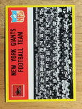 1967 Philadelphia #109 New York Giants (NM)