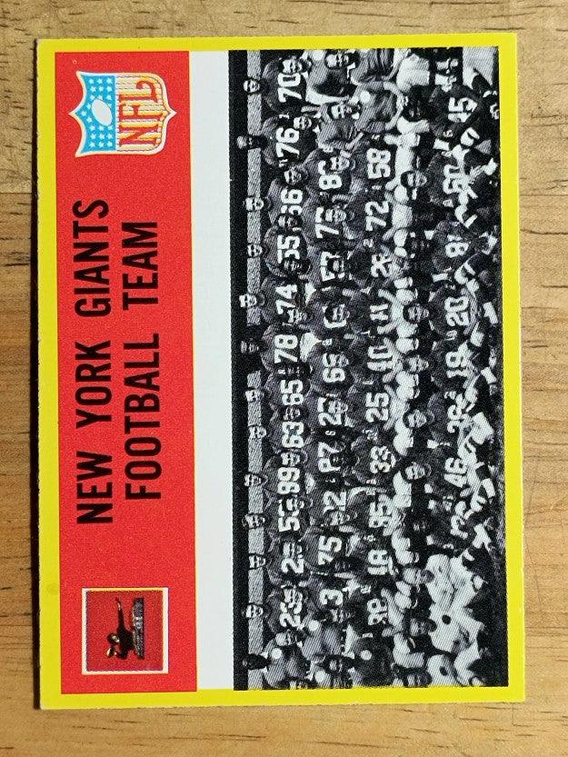 1967 Philadelphia #109 New York Giants (NM)