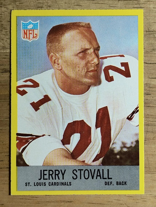 1967 Philadelphia #166 Jerry Stovall (EXMT)