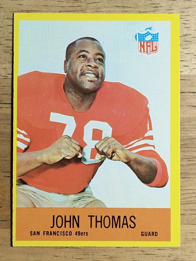 1967 Philadelphia #177 John Thomas (EX)