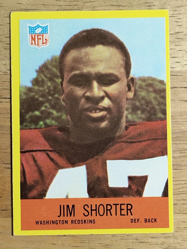 1967 Philadelphia #188 Jim Shorter RC (EX)