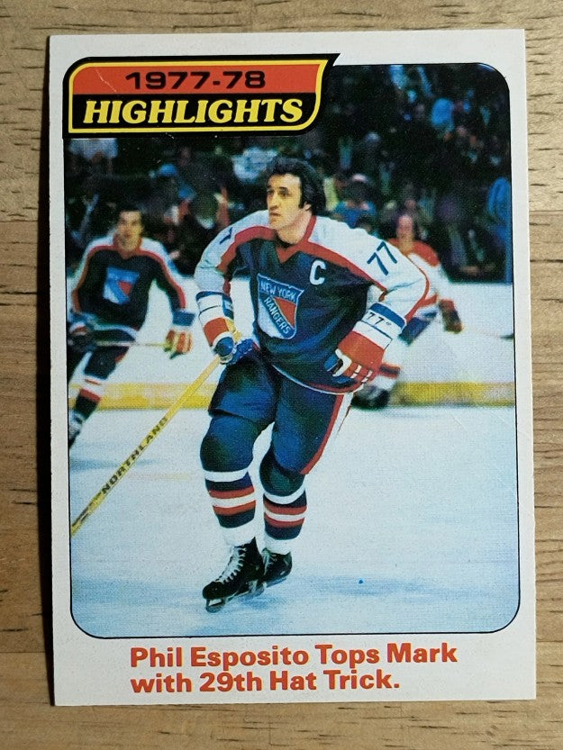 1978-79 O-Pee-Chee #2 Phil Esposito HL (VGEX)