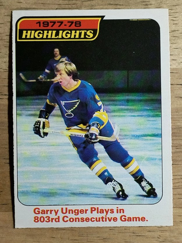 1978-79 O-Pee-Chee #5 Garry Unger HL (EXMT)