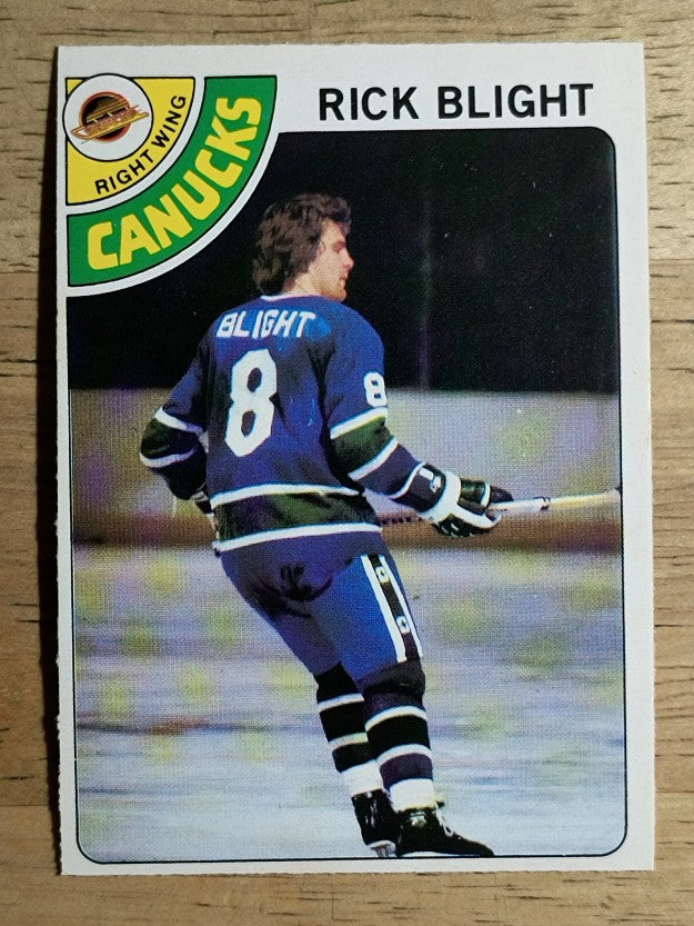 1978-79 O-Pee-Chee #7 Rick Blight (EXMT)