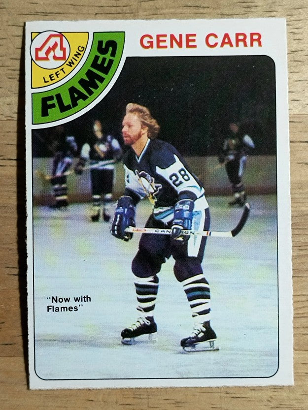 1978-79 O-Pee-Chee #14 Gene Carr (EXMT)