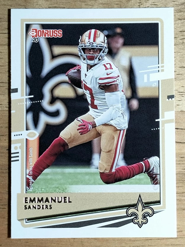 2020 Donruss #14 Emmanuel Sanders
