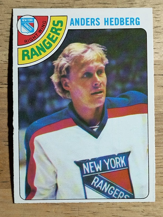 1978-79 O-Pee-Chee #25 Anders Hedberg (EX)