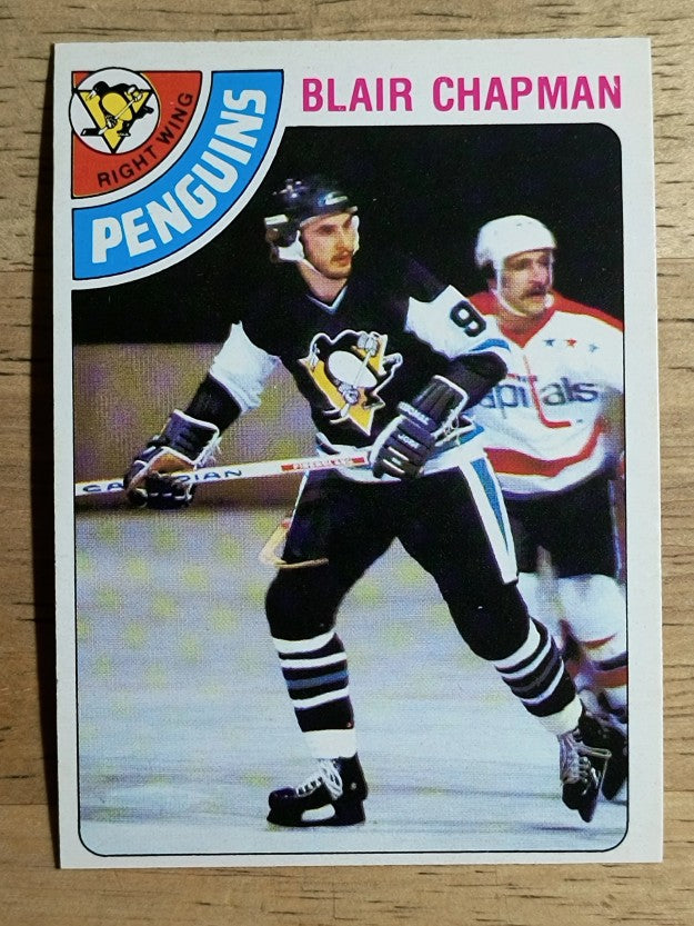 1978-79 O-Pee-Chee #33 Blair Chapman (NM)