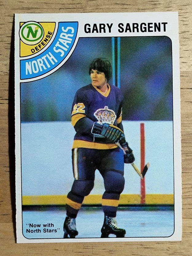 1978-79 O-Pee-Chee #37 Gary Sargent (EXMT)