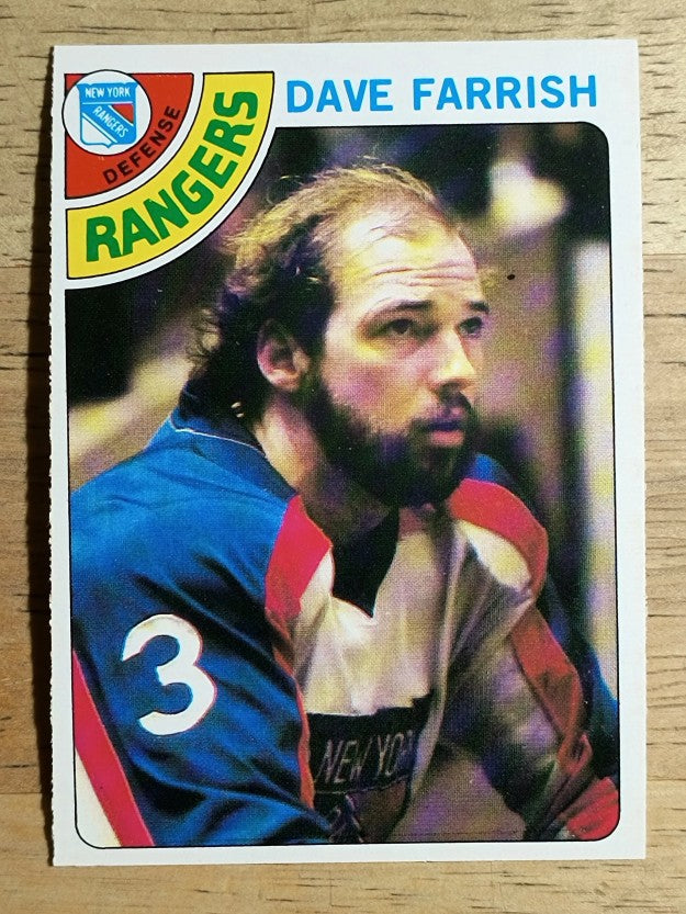 1978-79 O-Pee-Chee #41 Dave Farrish (EXMT)