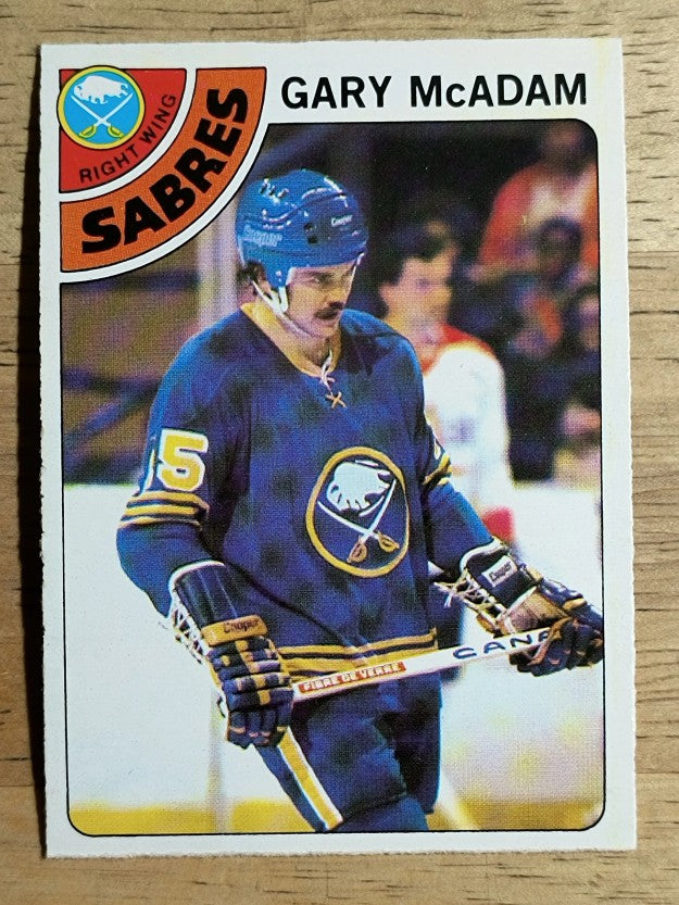 1978-79 O-Pee-Chee #42 Gary McAdam (EX)