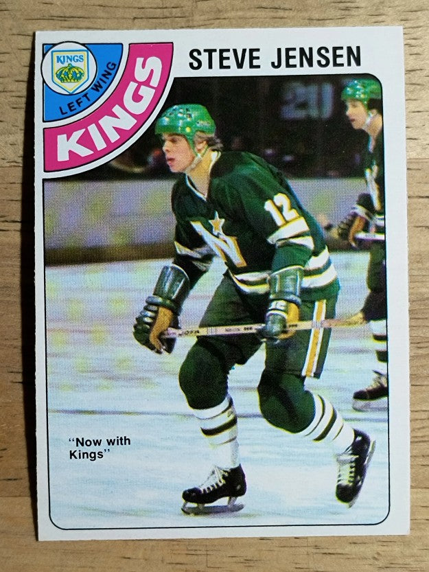 1978-79 O-Pee-Chee #45 Steve Jensen (EXMT)