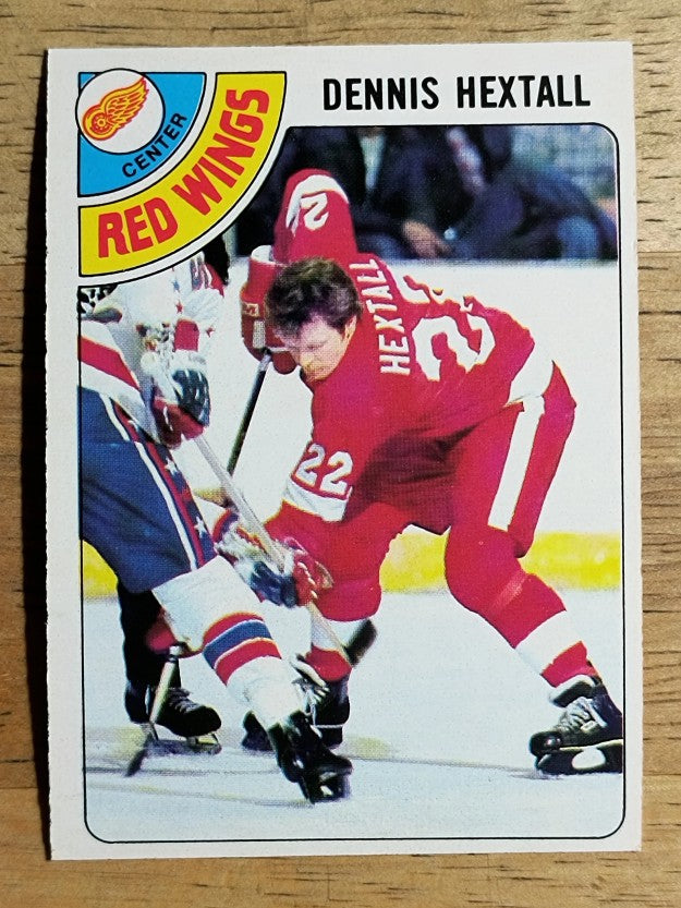 1978-79 O-Pee-Chee #48 Dennis Hextall (EXMT)