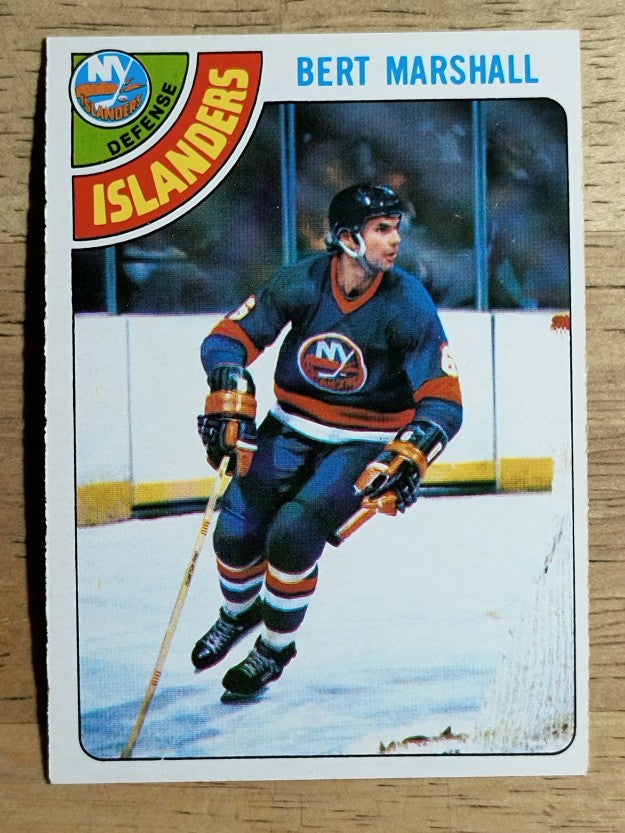 1978-79 O-Pee-Chee #49 Bert Marshall (EXMT)
