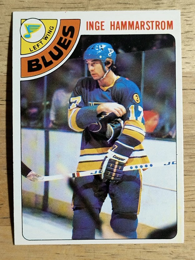 1978-79 O-Pee-Chee #53 Inge Hammarstrom (EXMT)