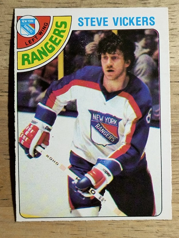 1978-79 O-Pee-Chee #55 Steve Vickers (EX)