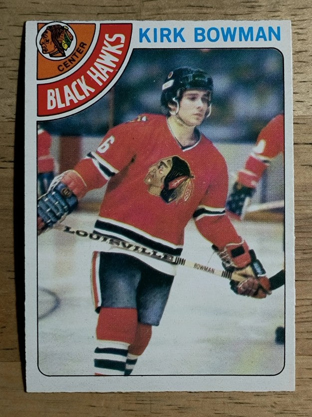 1978-79 O-Pee-Chee #61 Kirk Bowman (EX)