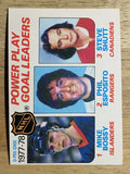 1978-79 O-Pee-Chee #67 Mike Bossy/Phil Esposito/Steve Shutt LL (EXMT)