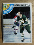 1978-79 O-Pee-Chee #83 Brad Maxwell RC (VGEX)