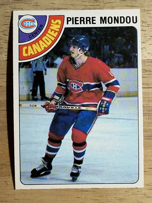 1978-79 O-Pee-Chee #102 Pierre Mondou RC (NM)